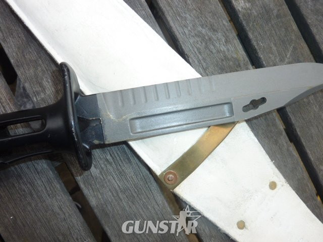 British SA80 - white leather sheath -  Bayonet - {CATEGORY} in 