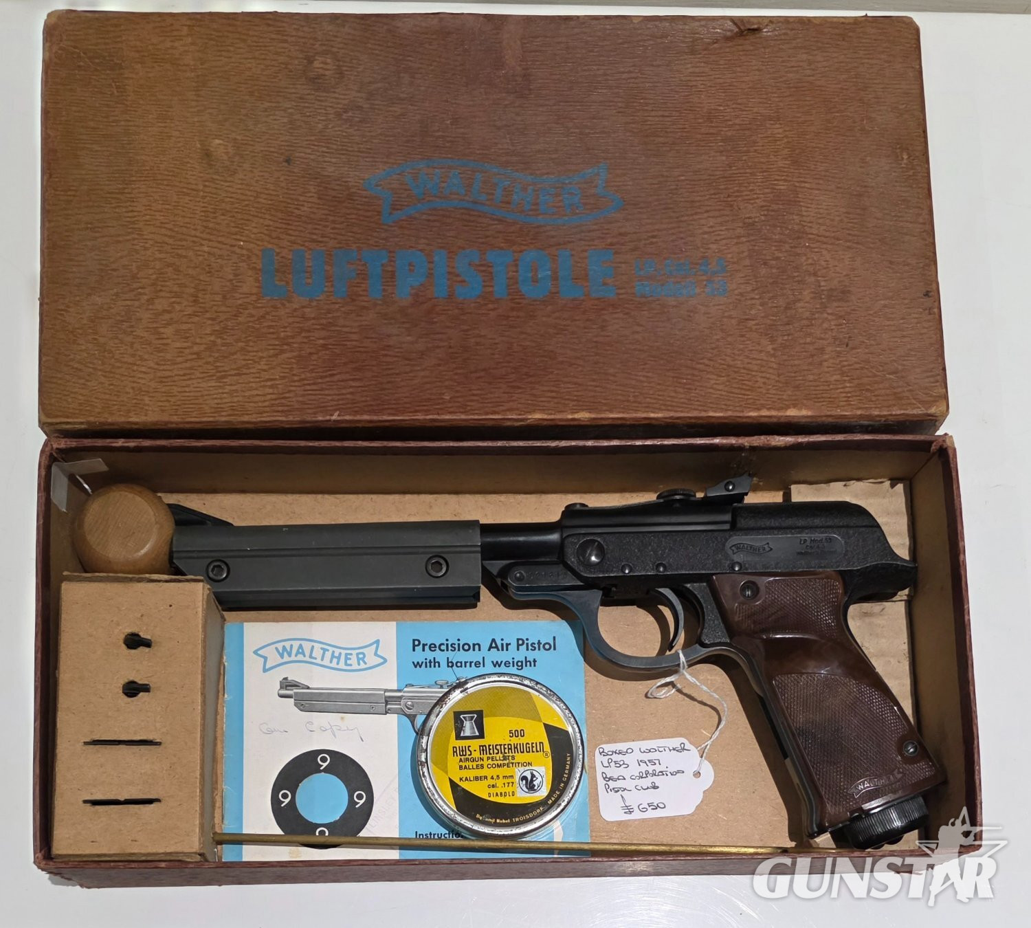 Walther LP53 .177