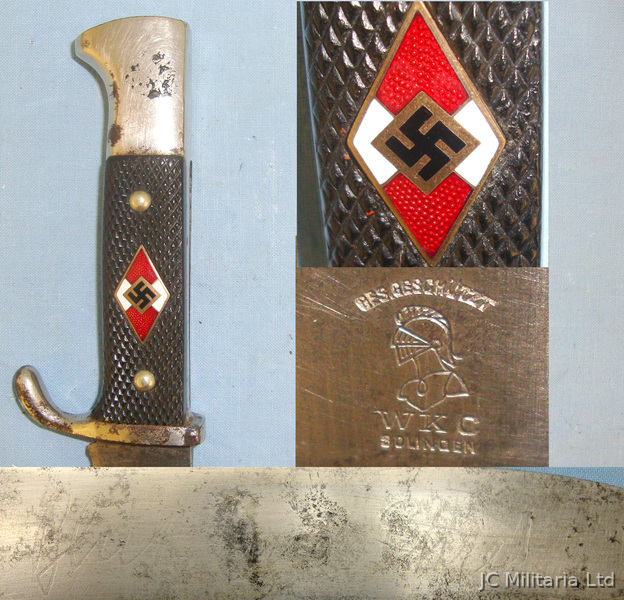 Nazi WKC (Weyersberg Kirschbaum & Cie) Solingen Knive