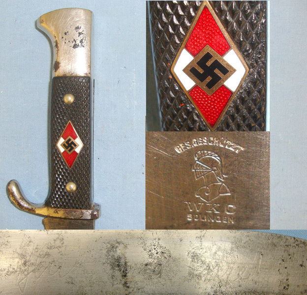 Nazi WKC (Weyersberg Kirschbaum & Cie) Solingen Knive