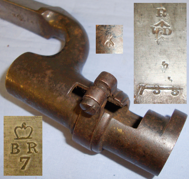 British 1876 ‘Lunger’ Socket Bayonet. BAYO 227. Bayonet