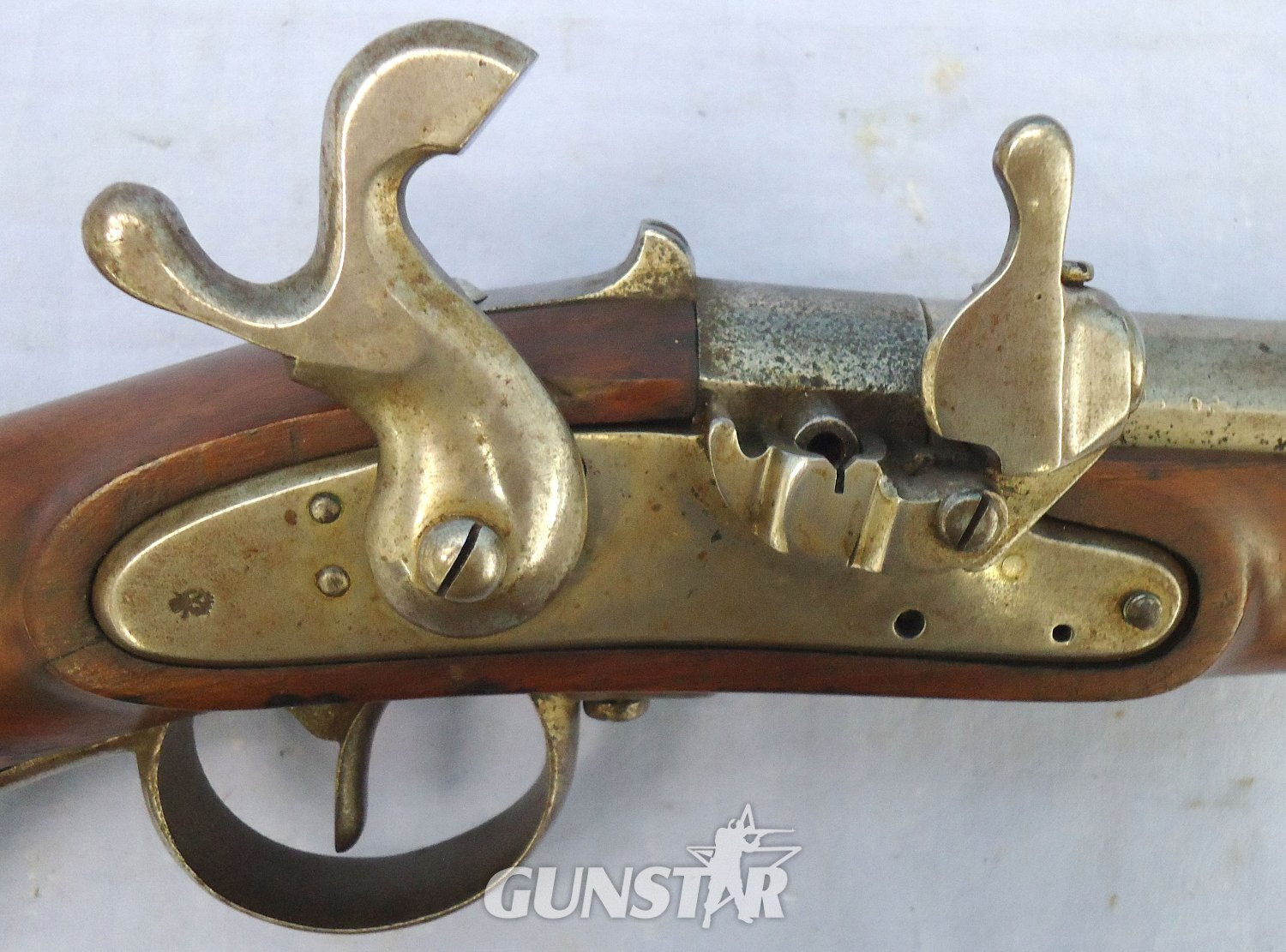{CATEGORY} - Steyr Austrian 18mm Kavalleriekarabiner M 1842 Tube Lock Rifled Cavalry Carbine. Sn - 22766 Muzzleloader None Rifle