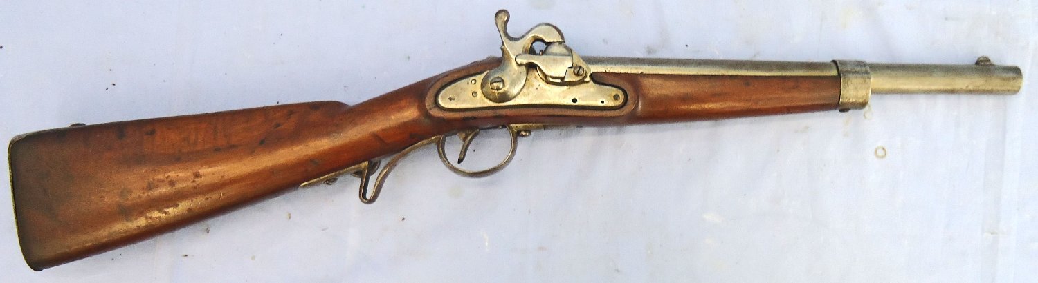 Steyr Austrian 18mm Kavalleriekarabiner M 1842 Tube Lock Rifled Cavalry Carbine. Sn - 22766 Muzzleloader None Rifle - {CATEGORY} in 