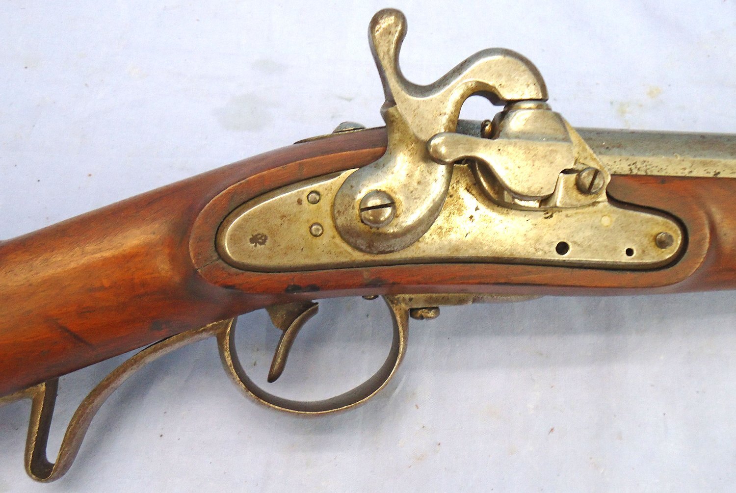 Steyr Austrian 18mm Kavalleriekarabiner M 1842 Tube Lock Rifled Cavalry Carbine. Sn - 22766 Muzzleloader None Rifle 