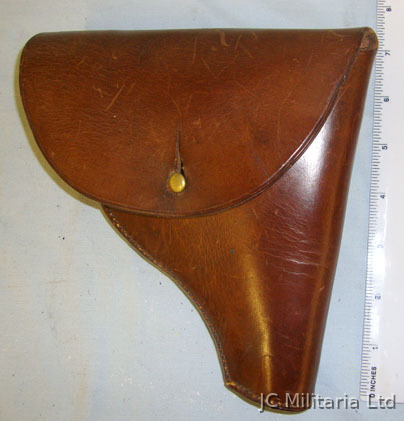 Boer War Era British Officer’s Brown Leather Holster For Bull Dog Type Revolvers British Officer’s Brown Leather Holster For Bull Dog Type Revolvers Care & Storage in 
