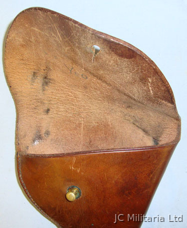 Boer War Era British Officer’s Brown Leather Holster For Bull Dog Type Revolvers British Officer’s Brown Leather Holster For Bull Dog Type Revolvers Care & Storage