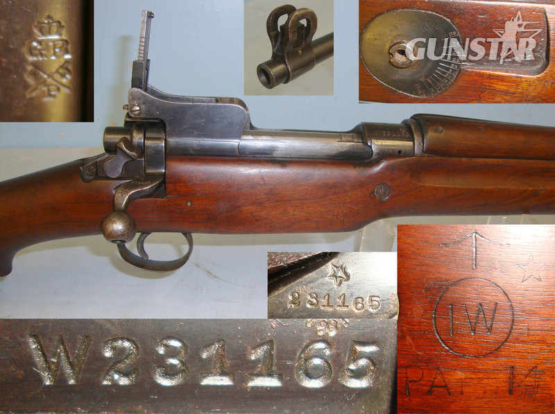Winchester With Period British WD Marked 1913 Pattern Bayonet & Scabbard**UK 1998 DEACTIVATION CERTIFICATED (Cert Re-Issued 2022)** Bolt Action None Rifle