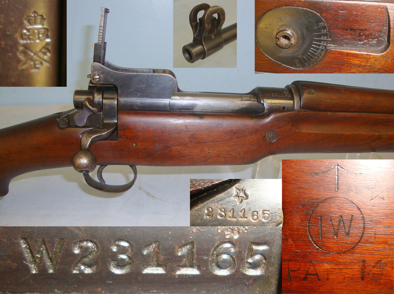 Winchester With Period British WD Marked 1913 Pattern Bayonet & Scabbard**UK 1998 DEACTIVATION CERTIFICATED (Cert Re-Issued 2022)** Bolt Action None Rifle