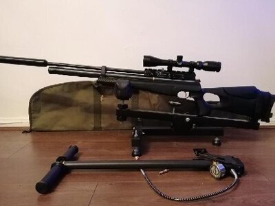 Hatsan Arms AT44-10 package .22 Air Rifle