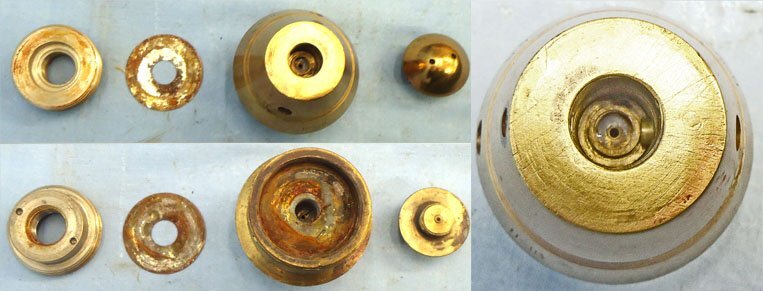 INERT DEACTIVATED. **MINT** Rare, Strippable, British WW1, 1916 Dated, British No 102 Percussion Nose Fuze for High Explosive Rounds with Steel Gaines. - O 2188 INERT DEACTIVATED. **MINT** Rare, Strippable, British WW1, 1916 Dated, British No 102 Percussion Nose Fuze for High Explosive Rounds with Steel Gaines. - O 2188  Other Ammunition