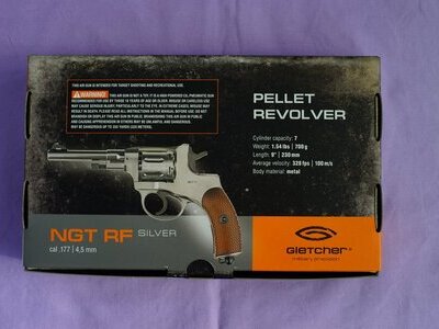 Gletcher Gletcher Nagant co2 177 revolver .177