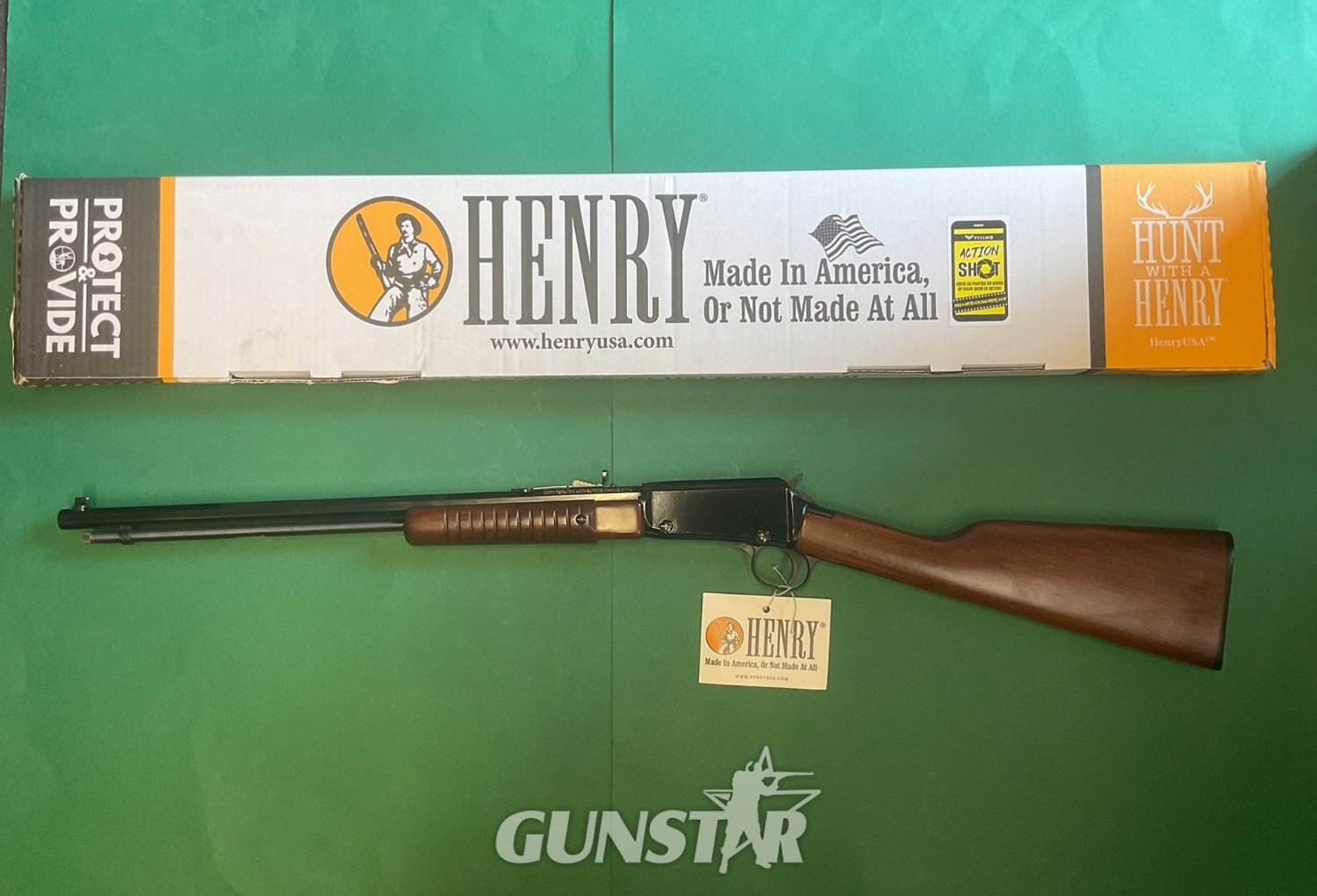  Henry Repeating Arms pump action Pump Action .22 Long Rifle (.22 LR) Rifle
