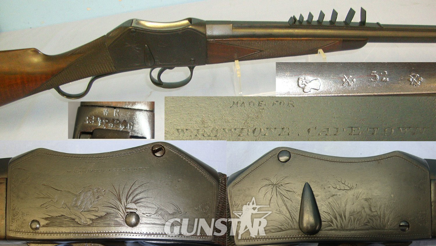 MINT BORE**QUALITY**Victorian British Proofed Martini Action .577 x.450 Obsolete Calibre Big Game Cape / Sporting Rifle ‘Made For W.R Rawbone Cape Town (South Africa) & 1 Inert Deactivated Round. Sn 23572 martini Single Shot Obsolete Rifle