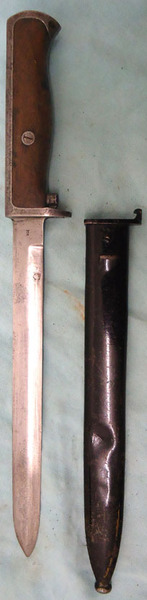 Norwegian M1894 Bayonet And Scabbard Bayonet