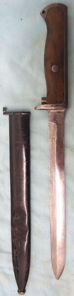  Norwegian M1894 Bayonet And Scabbard Bayonet