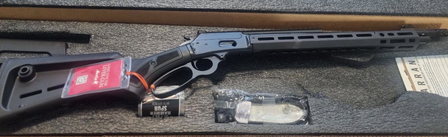 Marlin 1894  44 mag dark Lever Action .44 Magnum Rifle - {CATEGORY} in 