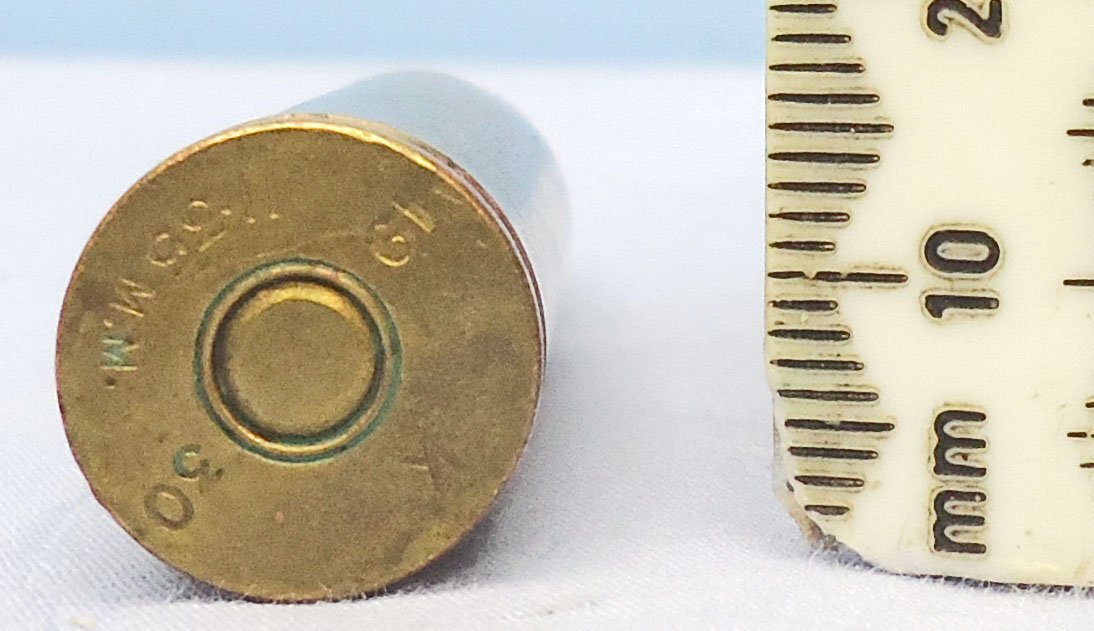 British, 1930 Dated, Experimental, Kynoch Made, 11.35mm Masden (11.35x62) Aircraft Machine Gun Ball Round. - O 2286 British, 1930 Dated, Experimental, Kynoch Made, 11.35mm Masden (11.35x62) Aircraft Machine Gun Ball Round. - O 2286 Various Other Ammunition