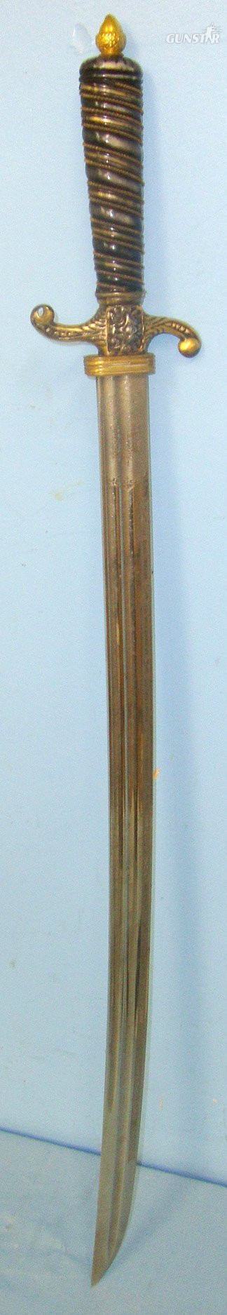  1970’s 200 YEAR ANNIVERSARY COMMEMORATIVE**American Revolutionary War Wilkinson Sword London Small Sword With Etched Battle Site Names & Dates Blade. ED 2476 Sword