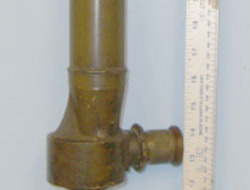 R&JB (Beck Ltd) No.14 TPL MK 4 Brass Trench Periscope By R&J Beck Ltd With Screw Off Wood Handle Sight & Optic