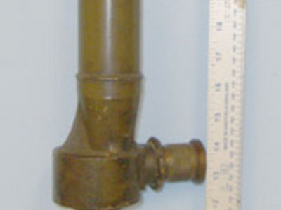 R&JB (Beck Ltd) No.14 TPL MK 4 Brass Trench Periscope By R&J Beck Ltd With Screw Off Wood Handle Sight & Optic