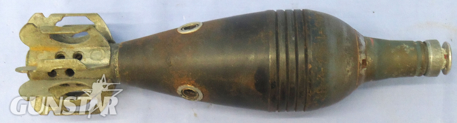 {CATEGORY} - DEACTIVATED INERT. French, 1947 Dated, Unfired Brandt Mle 35 60mm Smoke Mortor. - O 2023 DEACTIVATED INERT. French, 1947 Dated, Unfired Brandt Mle 35 60mm Smoke Mortor. - O 2023  Other Ammunition in 