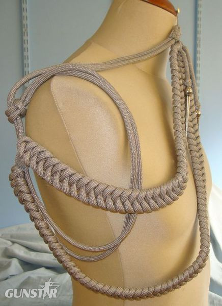 German Luftwaffe Staff Officer’s Full Dress Uniform Aluminum Bullion Aiguillette German Luftwaffe Staff Officer’s Full Dress Uniform Aluminum Bullion Aiguillette Clothing