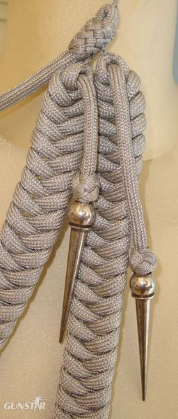  German Luftwaffe Staff Officer’s Full Dress Uniform Aluminum Bullion Aiguillette German Luftwaffe Staff Officer’s Full Dress Uniform Aluminum Bullion Aiguillette Clothing