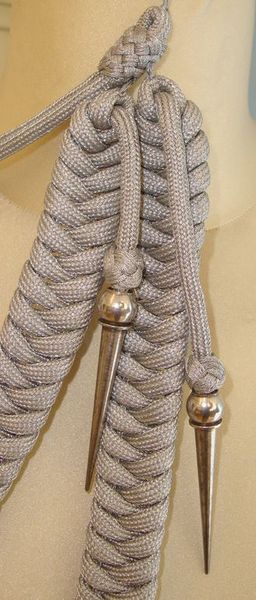  German Luftwaffe Staff Officer’s Full Dress Uniform Aluminum Bullion Aiguillette German Luftwaffe Staff Officer’s Full Dress Uniform Aluminum Bullion Aiguillette Clothing
