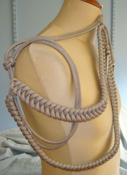 German Luftwaffe Staff Officer’s Full Dress Uniform Aluminum Bullion Aiguillette German Luftwaffe Staff Officer’s Full Dress Uniform Aluminum Bullion Aiguillette Clothing