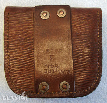 D.R.S.P. 1939 Emergency Pattern Rippled Leather Ammunition Pouch By D.R.S.P. Other Accessory
