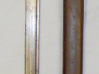 Early* British 1907 Hooked Quillon Bayonet, scabbard and Frog. BAYO 422. Bayonet