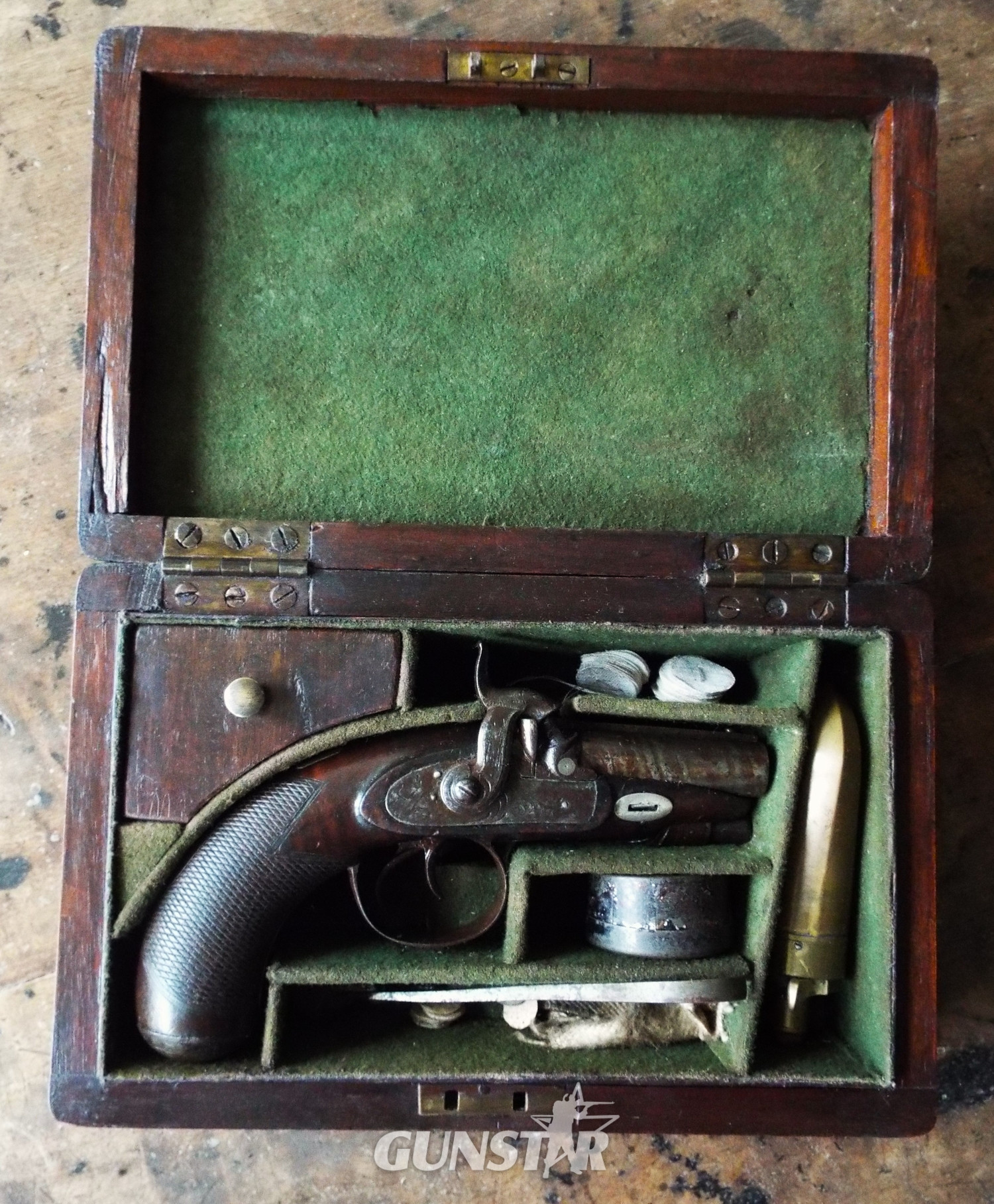 Collins of London Pocket Pistol .42 Cal Muzzleloader Muzzleloader