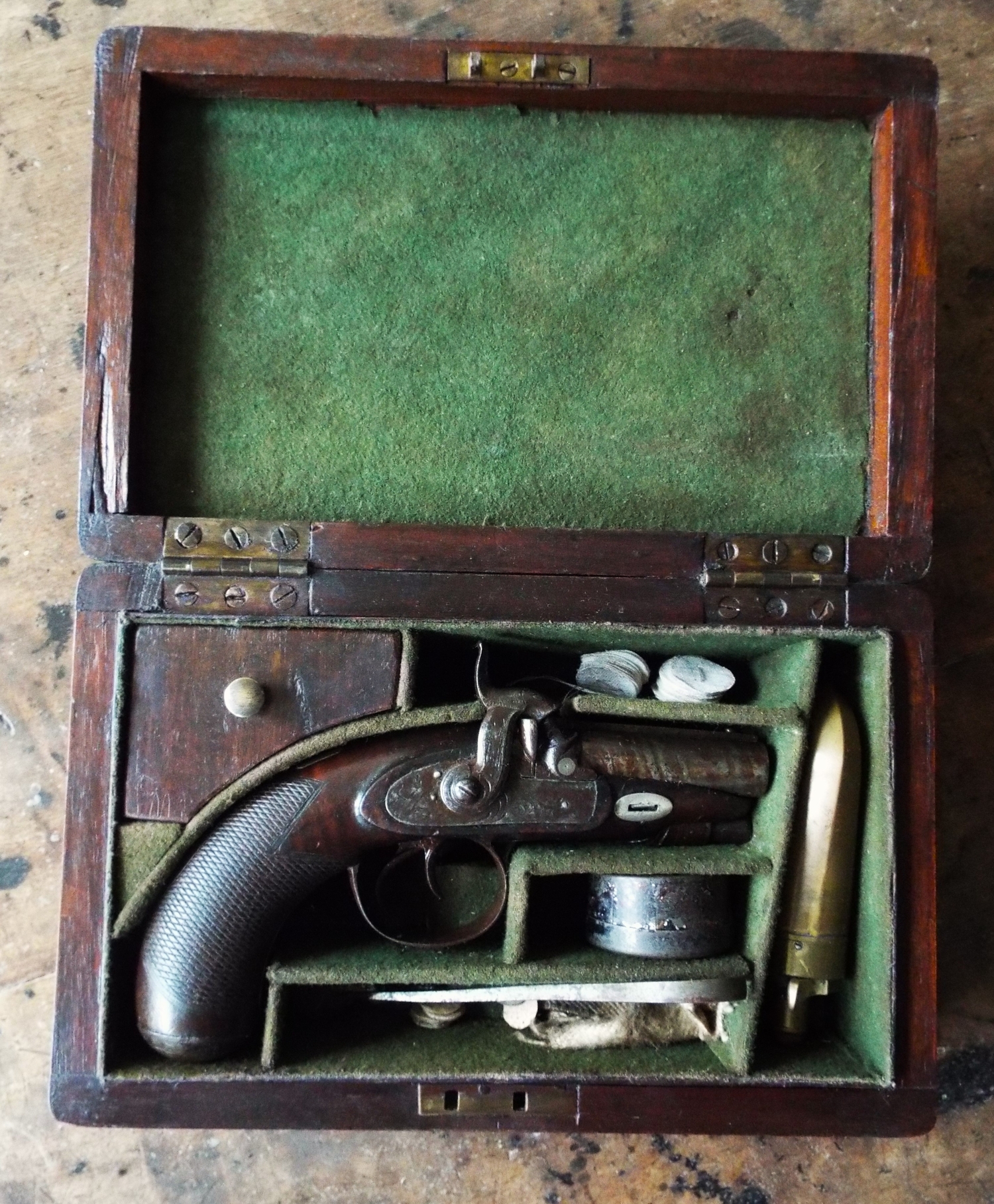 Collins of London Pocket Pistol .42 Cal Muzzleloader Muzzleloader