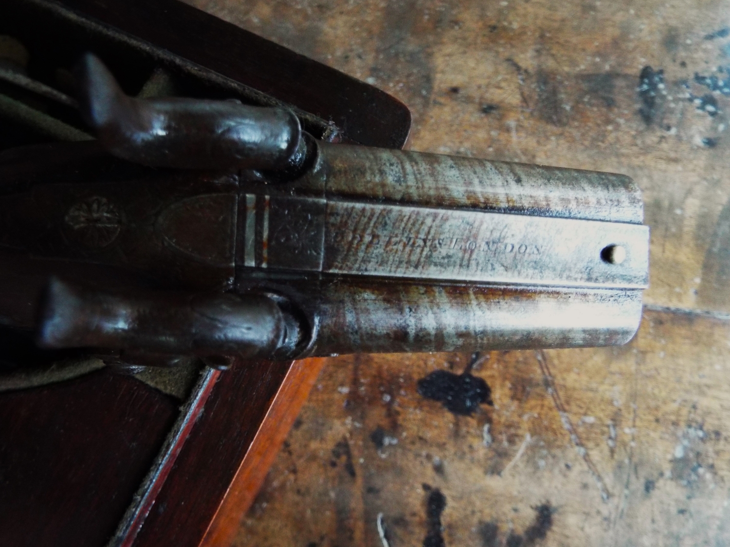 Collins of London Pocket Pistol .42 Cal Muzzleloader Muzzleloader 
