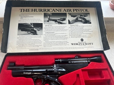 Webley and scott Hurricane .22