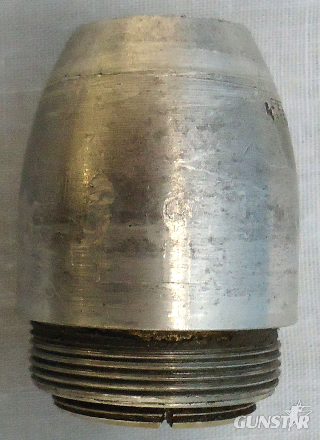 INERT DEACTIVATED. German, rare, 3.7cm Stielgranate 41 Hollow Charge, High Explosive Anti-Tank (HEAT) For German 3.7cm Pak 36 Anti-Tank Gun. - O 2190 INERT DEACTIVATED. German, rare, 3.7cm Stielgranate 41 Hollow Charge, High Explosive Anti-Tank (HEAT) For German 3.7cm Pak 36 Anti-Tank Gun. - O 2190  Other Ammunition 