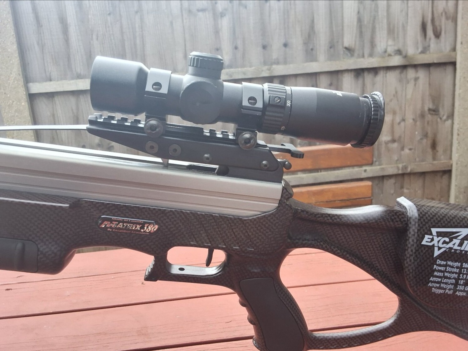 Excalibur Crossbow (Canada) Matrix 380 FPS  Crossbows and Bows - {CATEGORY} in 