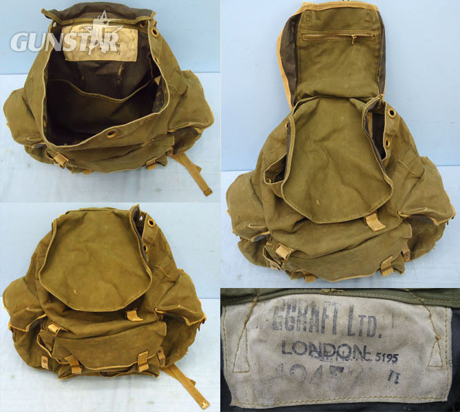 British WW2 1945 Dated, 1942 Pattern Commando And SBS Bergin. Sn - 19599:2 British WW2 1945 Dated, 1942 Pattern Commando And SBS Bergin. Sn - 19599:2 Antique & Militaria