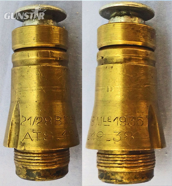  DEACTIVATED INERT. French, 1938 Dated, Unfired Brandt Mle 35 60mm High Explosive (HE) Mortor. - O 2022 DEACTIVATED INERT. French, 1938 Dated, Unfired Brandt Mle 35 60mm High Explosive (HE) Mortor. - O 2022  Other Ammunition