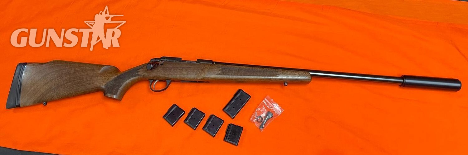 Sako P04R Quad Varmint Bolt Action .22 Long Rifle (.22 LR) Rifle in 