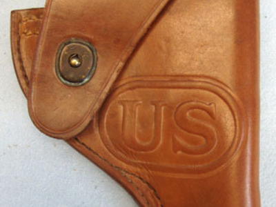 Smith & Wesson 'Craighead' U.S. Smith & Wesson Victory Model Revolver Holster.  Care & Storage