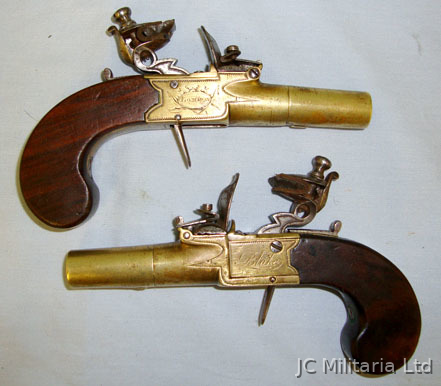 Blake Flintlock Pocket Pistols .54 Cal Muzzleloader Muzzleloader in 