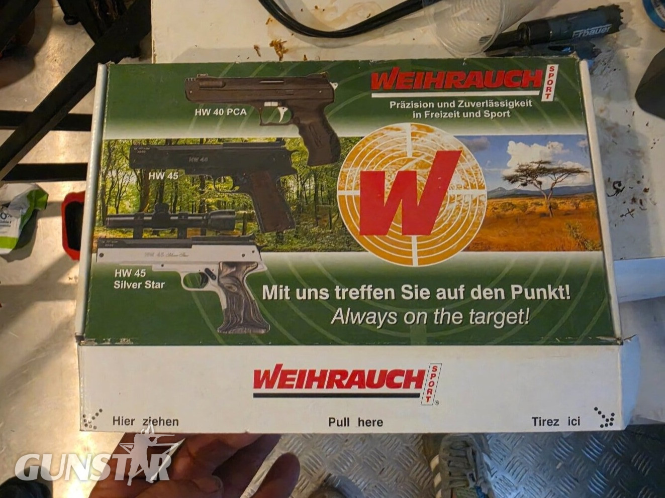 Weihrauch HW45 Silver Star .177 Single Shot