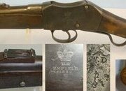 MINT BORE**RARE**British WD MK 1, 'I.C.1.' (1st Issue Pattern Cavalry MK 1) .577x .450, Enfield 1897 Cavalry Carbine Period Re-Barrelled At Enfield With Henry Rifling & 1 Inert Deactivated Kynoch .577 x.450 Round. A 595 martini henry Single Shot .577/450 Martini-Henry Rifle