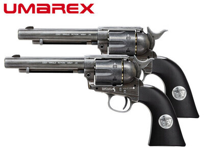Colt Umarex Colt SAA Double Aces Duel Set  4.5 mm Steel BB's None
