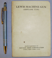 Rare/Original WWI Handbook for the ‘Lewis Machine Gun – Airplane Type’. BO 437. Rare/Original WWI Handbook for the ‘Lewis Machine Gun – Airplane Type’. BO 437. Other Accessory