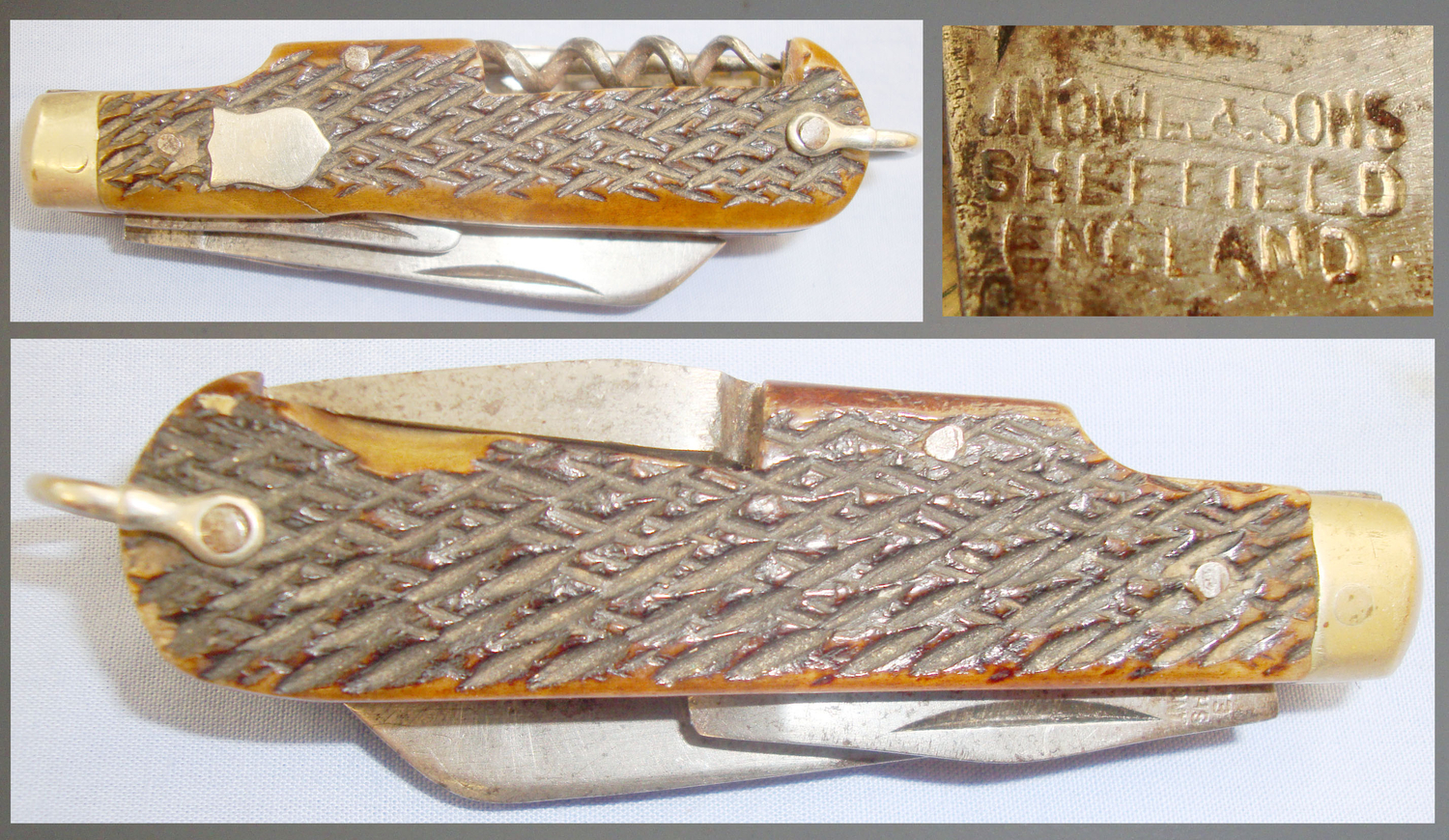 C1900 J. Nowill & Sons ‘Sportsmans Multi-Blade Pocket Knife’. ED 2204. Knive