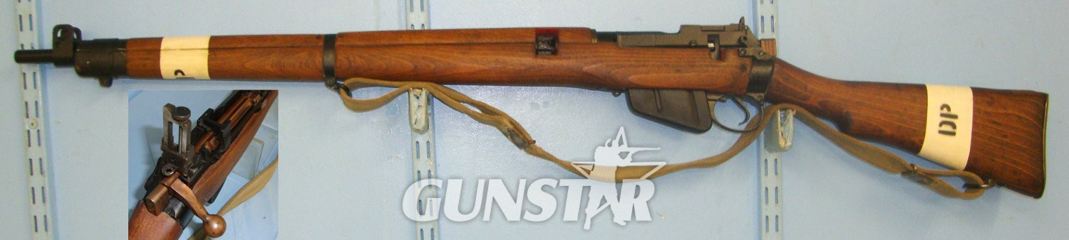  Royal Small Arms Factory (Enfield) With Original Webbing Sling**UK 2001 DEACTIVATION CERTIFICATED** Sn 22259 Bolt Action None Rifle