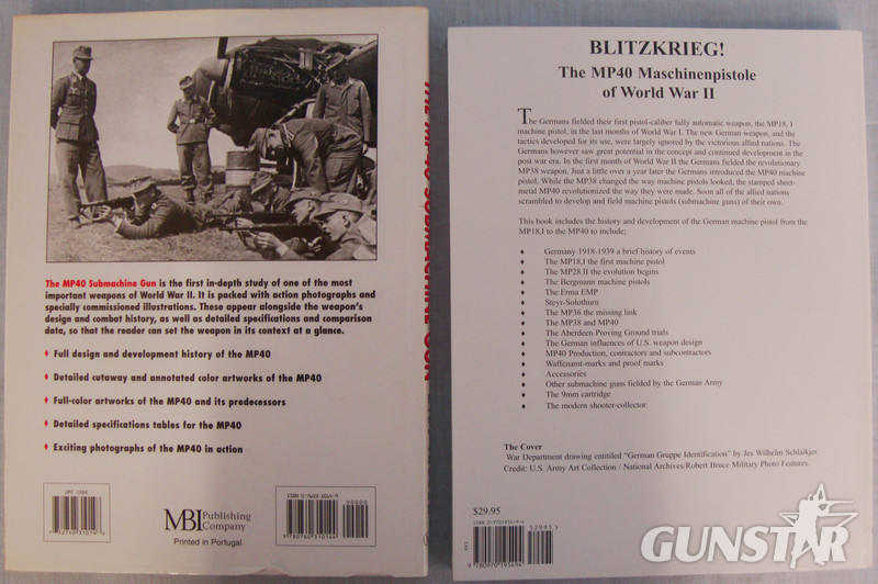 Two Books Covering the ‘MP40’ Sub-Machine Gun. BO 421. Two Books Covering the ‘MP40’ Sub-Machine Gun. BO 421. Other Accessory - {CATEGORY} in 