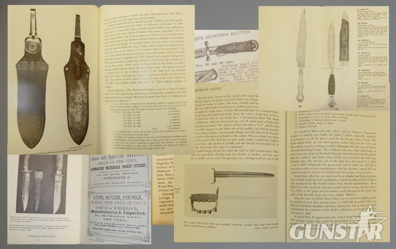 A Set of 5 Books on Bowie Knife, Axes, the M1880/90 and Hunting Knives. 20300:4. Other Blade